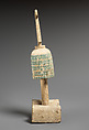 Ta-wer emblem (Abydos Fetish), Wood, paint
