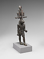 Figurine of Sobek or another crocodile god, Bronze