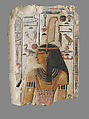 Relief of the Goddess Maat, Stone - Limestone
Paint