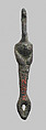 Harpoon or "Horus Spear" amulet, Bronze or cupreous alloy