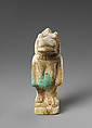 Taweret statuette, Faience, paint