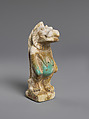 Taweret statuette, Faience, paint