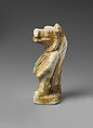 Taweret statuette, Faience, paint