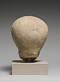 Head of statue, Limestone