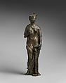 Isis-Aphrodite with Egyptian vulture cap, Bronze