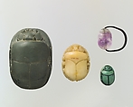 Scarab, Travertine (Egyptian alabaster)