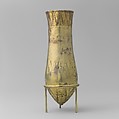 Situla with floral decoration, Electrum