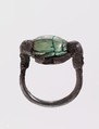 Scarab Finger Ring Inscribed 