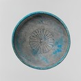 Cup on a Stand with Flower Décor, Faience