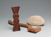 Meskhetyu Instrument From Foundation Deposit C, Hatshepsut's Temple, Wood