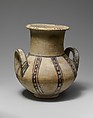 Two-handled Jar, Pottery (marle clay)