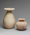 Piriform Jar Inscribed with Hatshepsut's Titles as Queen, Travertine (Egyptian alabaster)