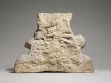 Column Capital in the form of a Bes-image, Limestone