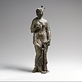Isis-Aphrodite with Egyptian vulture cap, Bronze