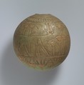 Relief-decorated Lentoid Bottle (