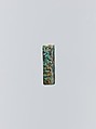 Cylinder seal with name of Amenemhat II and that of princess Khenemetneferhedjet, Glazed steatite