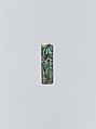 Cylinder seal with name of Amenemhat II and that of princess Khenemetneferhedjet, Glazed steatite