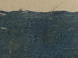 Blue Kerchief from Tutankhamun's Embalming Cache, Linen dyed with indigotin