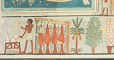 Funeral Ritual in a Garden, Tomb of Minnakht, Charles K. Wilkinson, Tempera on paper