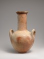 Two-Handled Jar from Tutankhamun's Embalming Cache, Pottery, yellow slip, burnished