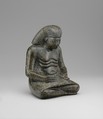 Statuette of a Scribe, Serpentinite