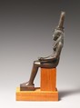 Statue of a goddess, probably Nehemetaui or Nebethetepet, cupreous metal
