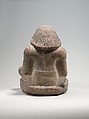 Nikare as a scribe, Granite, paint