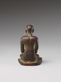 Scribe statuette, Leaded bronze
