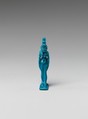 Isis amulet, Faience