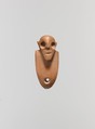 Amuletic figure, Limestone (pink)