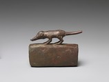 Coffin for a mummified shrewmouse, Bronze or copper alloy