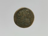 Coin of Ptolemy III from a Ptolemaic hoard, Bronze