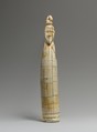 Tusk figure of a man, Hippopotomus Ivory