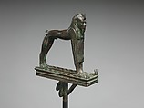 Barque Sphinx, Leaded bronze