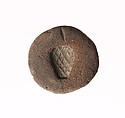 Mold for Umbel of Cornflower Pendant, Pottery