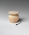 Kohl Jar and Stick (with 16.10.373a, b), Wood