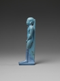 Amulet: Harpokrates, Faience