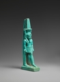 Nefertum Amulet, Faience
