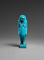 Taweret amulet, Faience