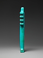 Djed Pillar Amulet, Faience