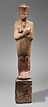Statue of Nebhepetre Mentuhotep II in the Jubilee Garment, Sandstone, paint