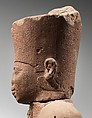 Statue of Nebhepetre Mentuhotep II in the Jubilee Garment, Sandstone, paint
