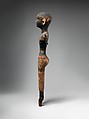 Figure of a Woman of Nubian Descent, Wood, paint