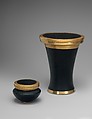 Kohl Jar of Sithathoryunet, Obsidian, gold