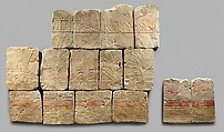 Cast of Hatshepsut's Punt Reliefs: Reception in Punt, Walter Tyndale (British, 1855–1943), Plaster