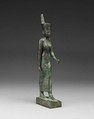 Statuette of the goddess Neith, Cupreous metal