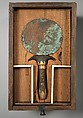 Mirror of the Chief of the Southern Tens Reniseneb, Unalloyed copper, gold, ebony