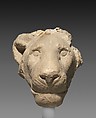 Head of a lion, Gypsum plaster