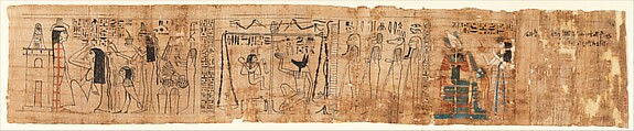 Book of the Dead Papyrus of Tiye, Papyrus
