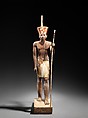 Guardian Figure, Cedar wood, plaster, paint
